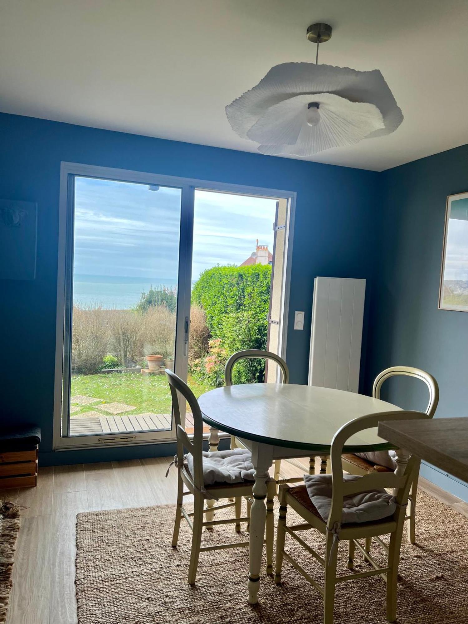 Grand Rez De Jardin-Terrasse Avec Vue Sur La Mer - 2 Chambres 布伦维尔索梅 外观 照片
